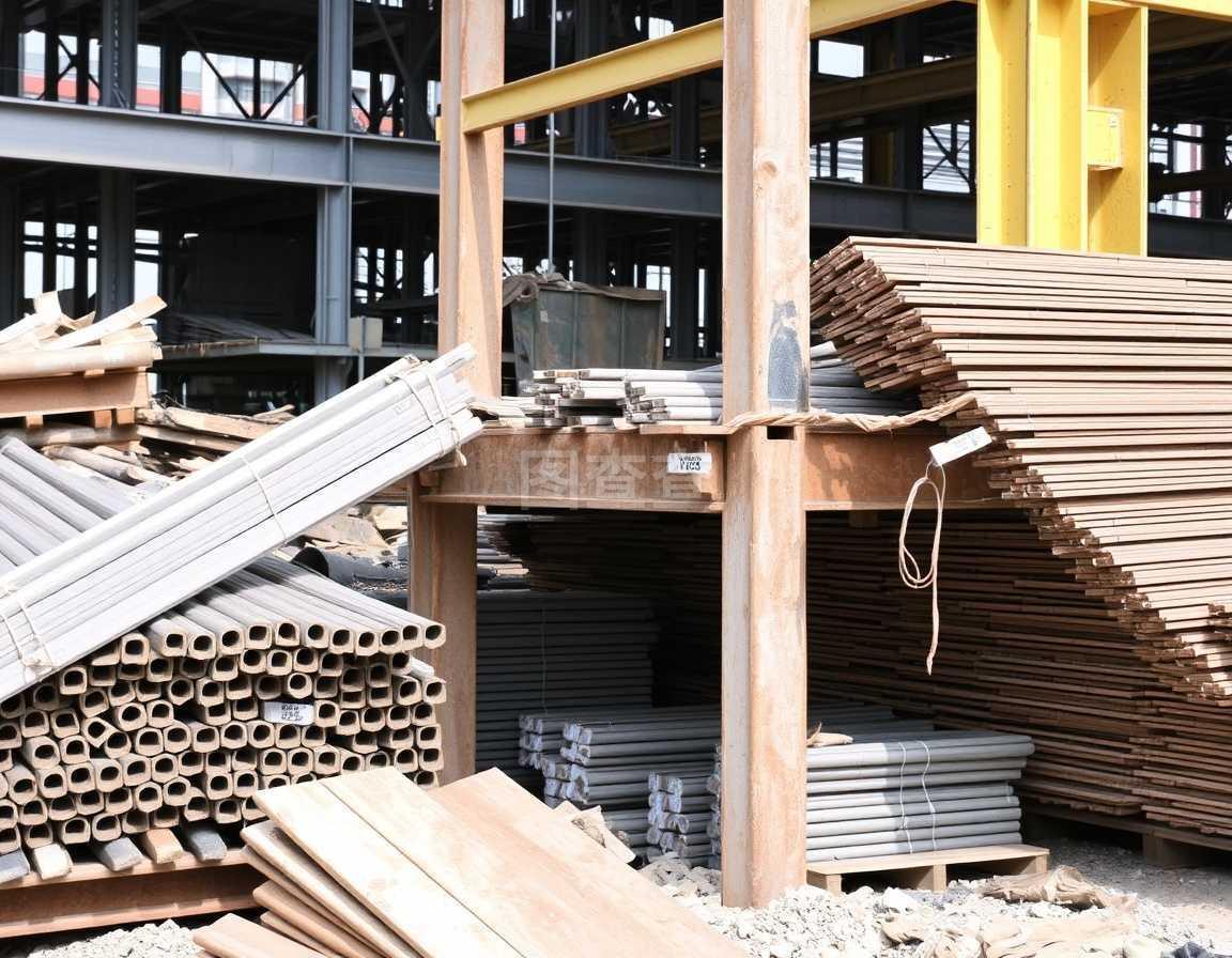 建筑工地铁质建筑材料的应用与特点
